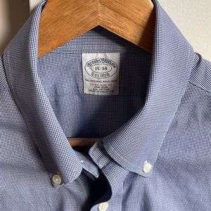 Brooks Brothers Long Sleeve Button Down Extra Slim Fit